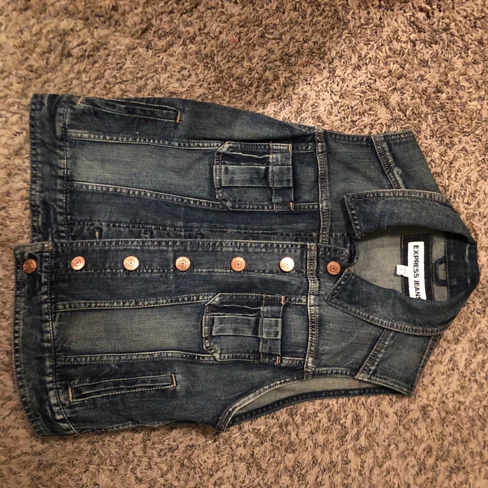 Denim vest